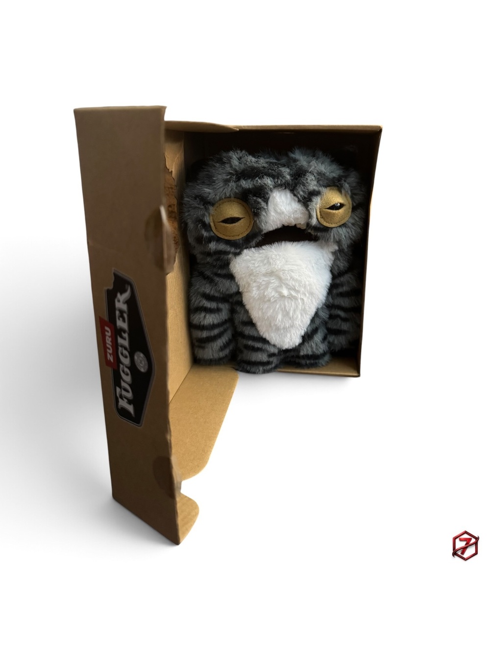 Fuggler Alley Cats Wide-Eyed Cat Grey Striped 9in Plush ZURU Boxed